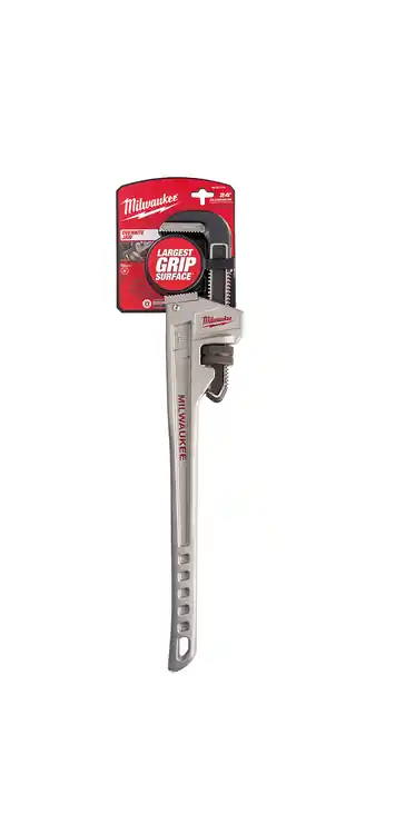 Get Yours Milwaukee Tool 48-22-7224 24 Aluminum Pipe Wrench