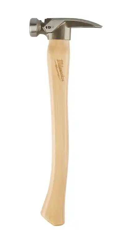 Milwaukee Tool 48-22-9519 19oz Smooth Face Hickory Handle Framing Hammer Buy Online
