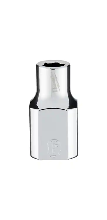 Milwaukee Tool 45-34-9076 3/8" Drive 6mm Metric Socket with FOUR FLAT Sides Buy Direct