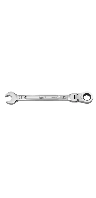 Top Pick Milwaukee Tool 45-96-9622 22mm Flex Head Ratcheting Combination Wrench
