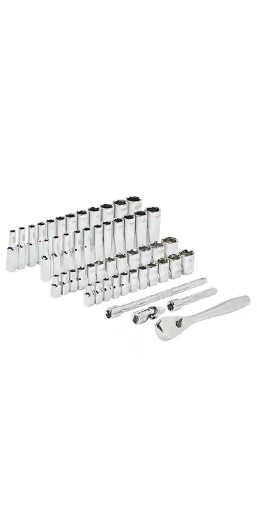 Milwaukee Tool 48-22-9004 1/4" Drive 50pc Ratchet & Socket Set - SAE & Metric Popular
