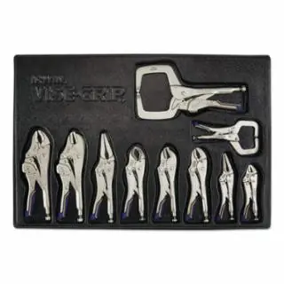 Best Price Irwin IRHT82596 Lcking Pliers 10Pc Fastrelease Tray Set (1 ST)