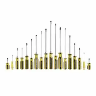 Luxury Stanley 66-520-A 18 Piece 100 Plus Combination Screwdriver Set (1 ST)
