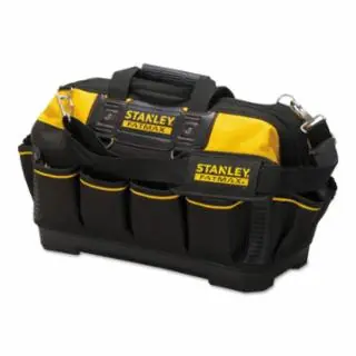 Stanley 518150M Fatmax 18" Fabric/Plastic Open Mouth Tool Bag Luxury