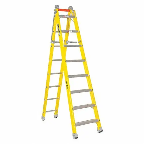 Express Delivery Louisville Ladder FXC1208 Combination Fiberglass Type 1Aa 8‘