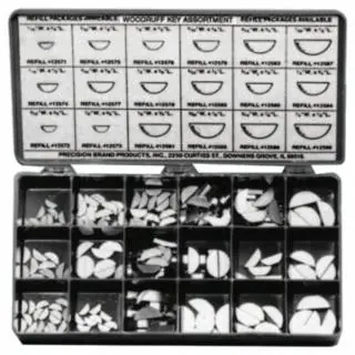 Instant Buy Precision Brand 12940 Woodruff Key Kit (1 KIT)