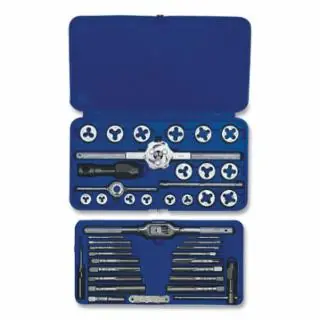 Bargain 41PC FRACTIONAL TAP & HEX DIE SET