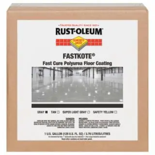 New Release Rust-Oleum 277495 Fastkote Polyurea Floorcoating Gray