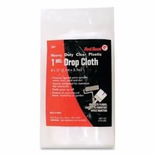 Premium Red Devil 3961 9‘X12‘ 1.0Mil. Plastic Drop Cloth