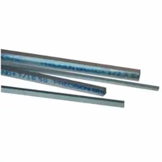 Precision Brand 14150 1/8" Square Key Stockzinc Plated (10 EA) Final Sale
