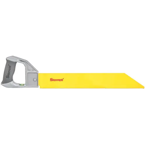 Cheap L.S. Starrett K148-18 Pvc-Saw With Aluminum Handle Level & 18" Blade