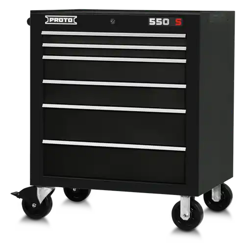 Proto J553441-6BK Roll Cab 34 In 6 Dwr Glblk In Demand