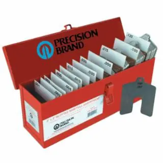 Precision Brand 42940 Size A 2"X2" Slotted Shim Mini-Assort (1 AST) Budget