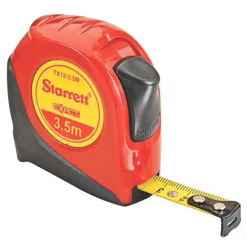 L.S. Starrett KTX12-3.5M-N Exact 1/2" X 3.5M Metricmeasuring Tape Hassle-Free Returns