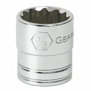 Free Returns Gearwrench 80353 3/8" Drive 6 Point Standard SAE Socket 7/16"