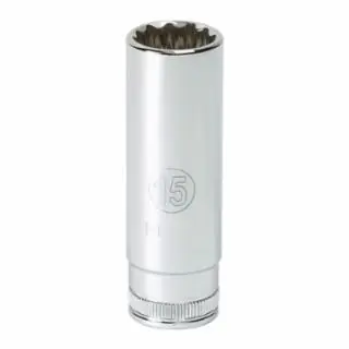 Gearwrench 80147 1/4" Drive 6 Point Deep Metric Socket 12 mm Trending