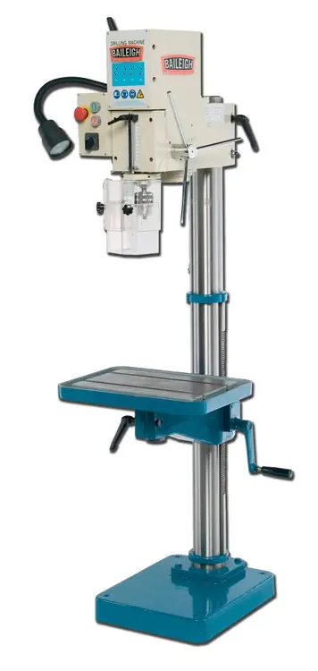 BAILEIGH BA9-1002827 Dp-1000G; 20 in Gear Driven Drill Press With Tapping 1-1/2HP, 110V, Single Phase Weekend Sale