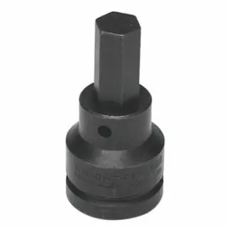 Wright Tool 62-24MM 24 mm 3/4Drive Impact Hex Type Socket W/Bit Luxury