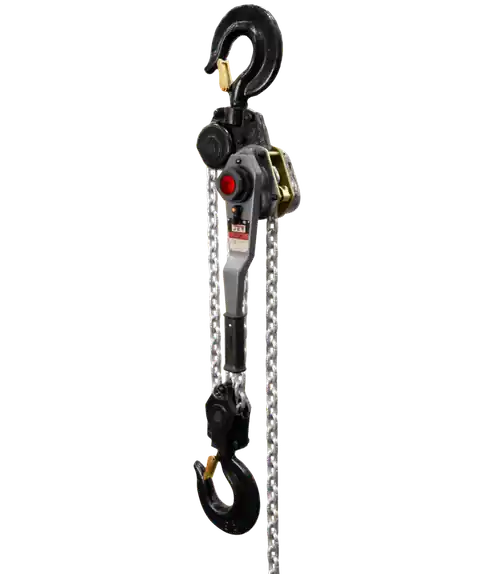 Time-Limited JET JT9-376700 JLH-900WO-5, JLH Series 9 Ton Lever Hoist, 5‘ Lift with Overload Protection