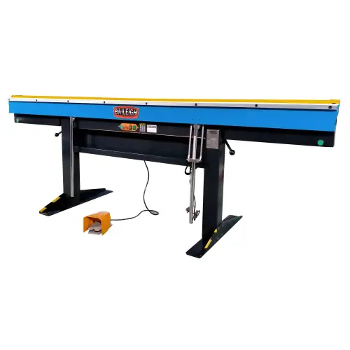 BAILEIGH BA9-1000568 BB-9616M 220V(+/- 5%) 1 Phase Manually Operated Magnetic Sheet Metal Brake, 8‘ Length Buy Online