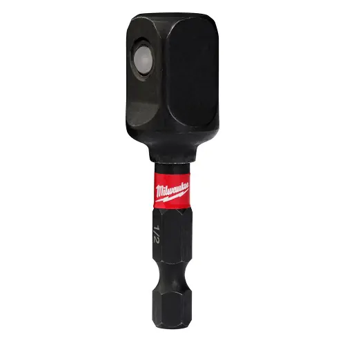 Direct From Factory Milwaukee Tool 48-32-5734 SHOCKWAVE 1/4" Hex to 1/2" Square Socket Adapter Bulk 10, 10 Pack