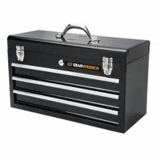 Top Rated Gearwrench 83151 20" 3 Drawer Steel Toolbox - Black