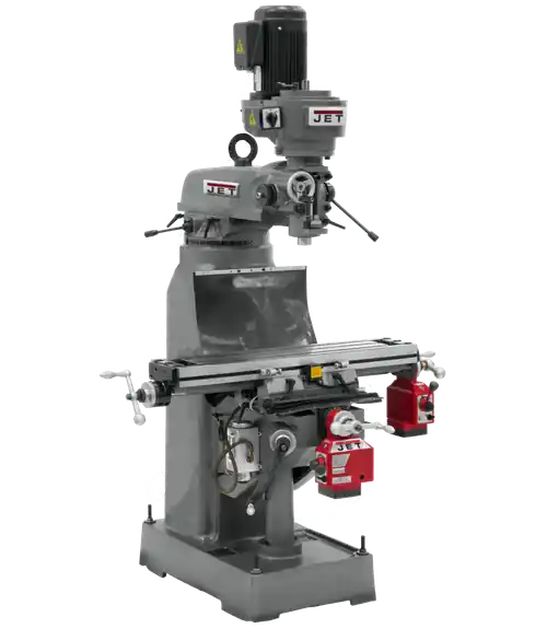 JET JT9-690175 JVM-836-3 Mill With X and Y-Axis Powerfeeds Luxury