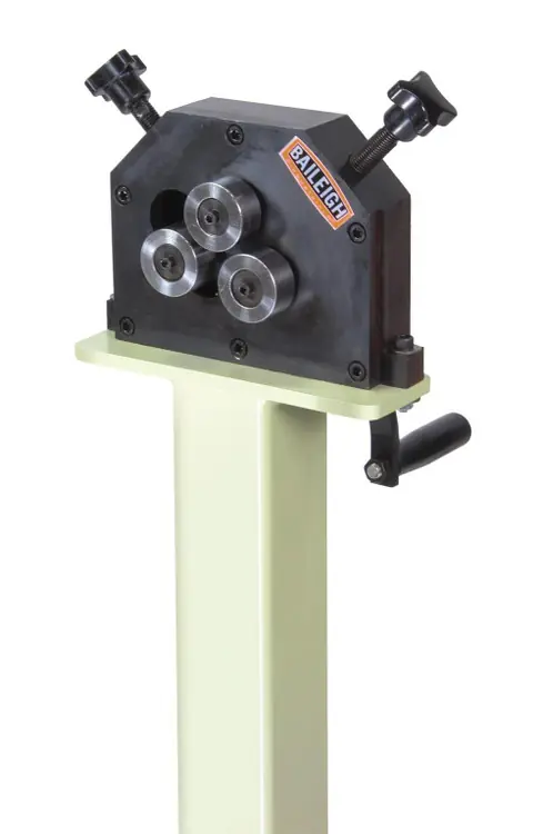 Today Only BAILEIGH BA9-1006854 R-M5; Manually Operated Three Roll Ring Roller, Includes Stand, Tooling For Flat