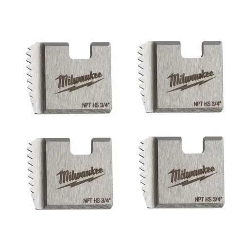 Milwaukee Tool 48-36-1108 3/4" High Speed NPT Portable Pipe Threading Dies Today Only
