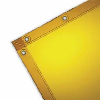 Price Cut Wilson Industries 36312 Curtain 6X8 Yel Pvc
