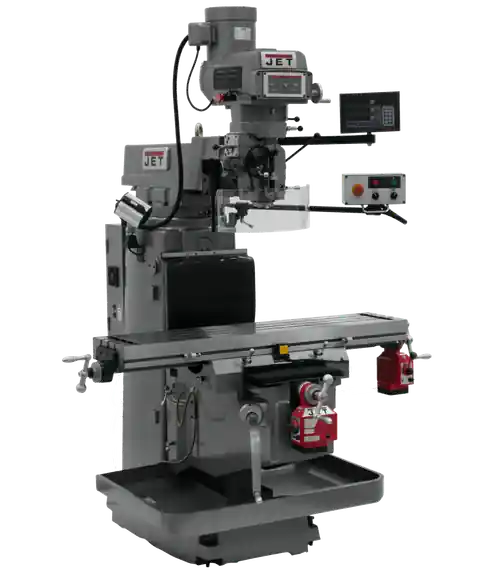 JET JT9-698069 JTM-1254VS With Newall NMS800 DRO X & Y Powerfeeds Express Delivery