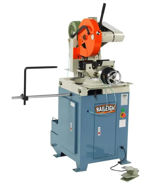 BAILEIGH BA9-1002591 Cs-355Sa; 14 in Non-Ferrous Heavy Duty Semi-Automatic Cold Saw 5-1/2HP, 220V 3Phase Holiday Sale