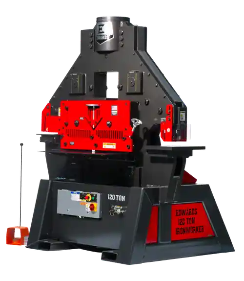 EDWARDS ED9-IW120-3P208-A 120 Ton Ironworker 3 Phase, 208 Volt With Powerlink Buy Direct