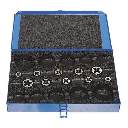 Cle-Line C67284 10Pc Nc/Nf 1/4-1/2 Crbnhex Die Set (1 ST) Fast Shipping