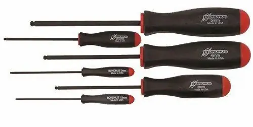 Shop Now Bondhus 10686 Bsx Metric Balldriver Hex Tool Set 1.5- 2- (1 SET)
