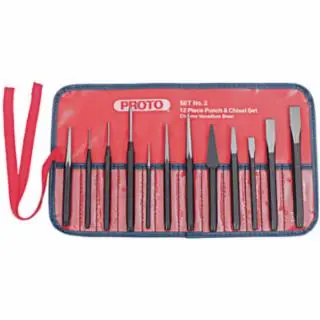 SET PUNCH & CHISEL 5 PC Must Have
