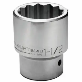 Wright Tool 8196 3" 1" Drive 12 Point Standard Socket Sale