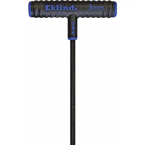 Fast Shipping Eklind Tool 64930 Power T-Key; 3.0 mm X 9"Arm