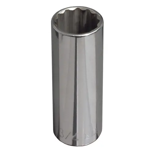 Get Yours Klein Tools 65825 1/2-Inch Deep 12-Point Socket, 1/2-Inch Drive