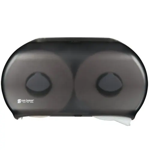 San Jamar R4000TBK San Jamar Twin Classic 9" Double Roll Tp Dispens Fast Shipping