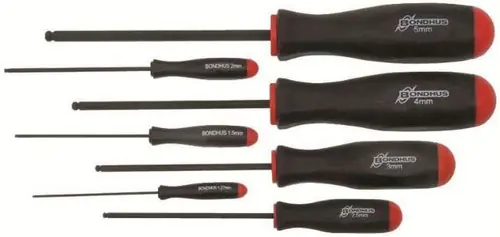 Bondhus 10687 Bsx 7Pc Metric 1.27-5 mm balldriver (1 SET) Grab Now