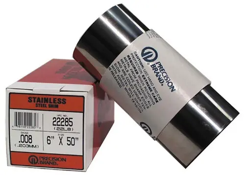 Special Offer Precision Brand 22138 22Lxx 6"X60" Stainless Steel Shim (1 RL)