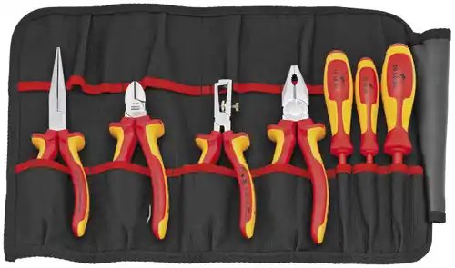 Knipex 00 19 41 11 Pc Pliers In Tool Roll Factory Price