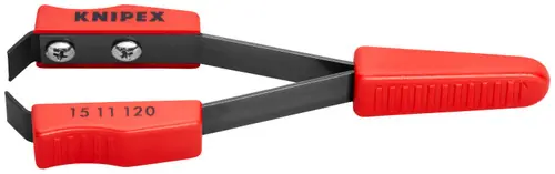 Knipex 15 11 120 Steel and Plastic Stripping Tweezers Magnetic Tips, 4 3/4" Nominal Length Factory Price