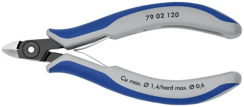 Buy Today Knipex 79 02 120 Electronics Diagonal Cutters, 4 3/4" Nominal Length
