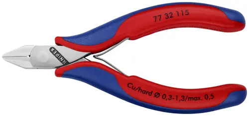 Limited Offer Knipex 77 32 115 Electronics Diagonal Cutters, 4 1/2" Nominal Length