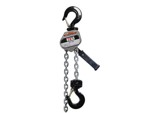 Certified JET JT9-375405 JLA-150-5, JLA Series 1-1/2 Ton Lever Hoist, 5‘ Lift