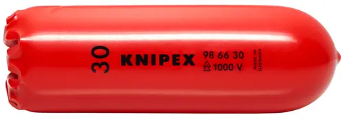 Clearance Knipex 98 66 30 Self-Clamping Plastic Slip-On Cap-1000V Insulated, 4 1/4" Nominal Length