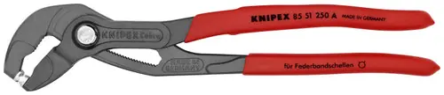 Premium Knipex 85 51 250 A Spring Hose Clamp Pliers, 10" Nominal Length