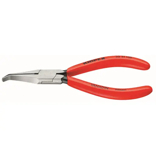 Luxury Knipex 32 31 135 Long Nose Relay Adjusting 40° Angled Pliers-Flat Tips, 5 1/4" Nominal Length